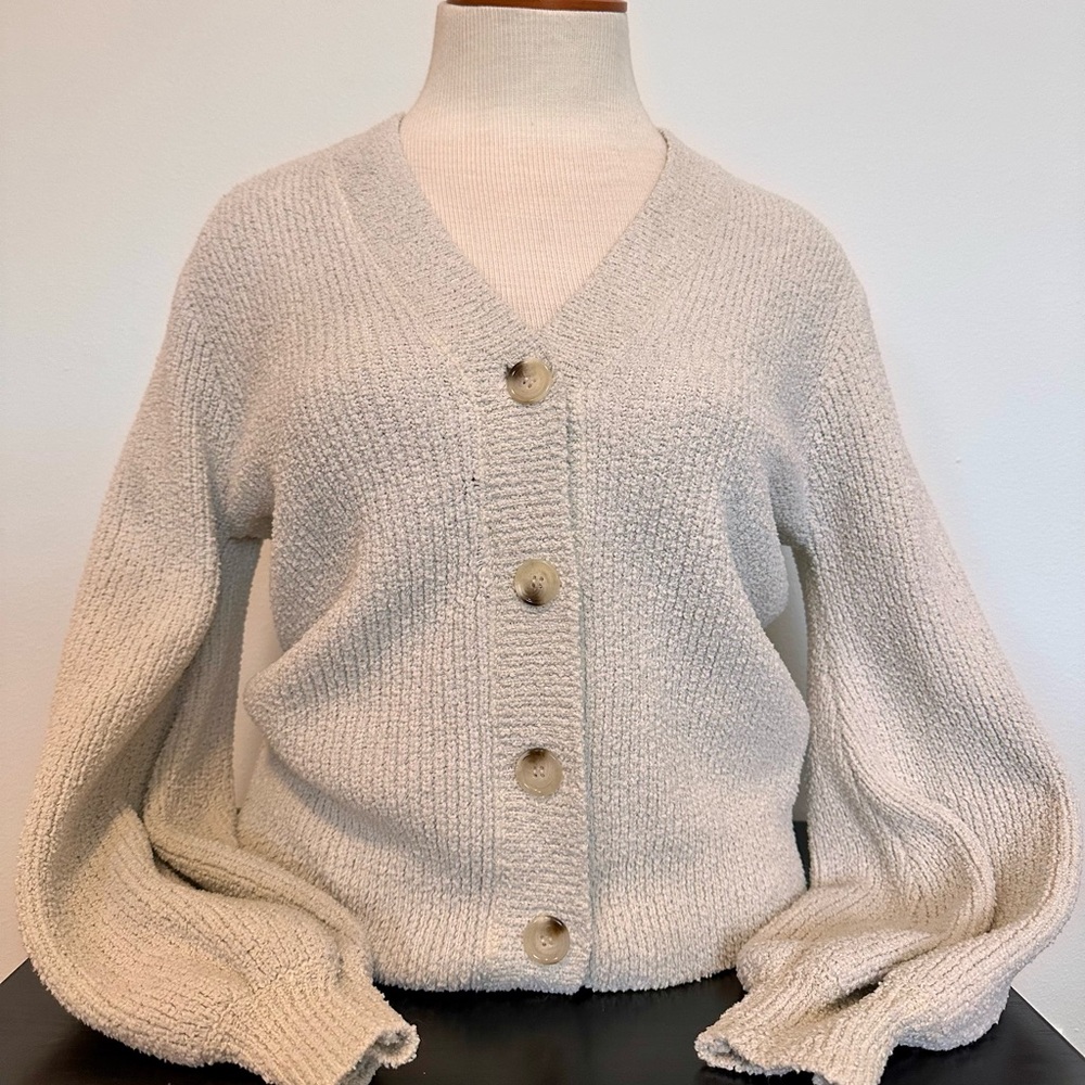 Current Air Button-Up Cardigan